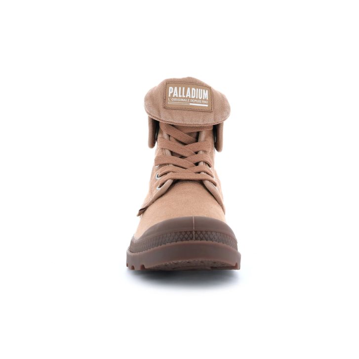 Palladium Baggy Men's Boots Brown | UK O730-ZWS